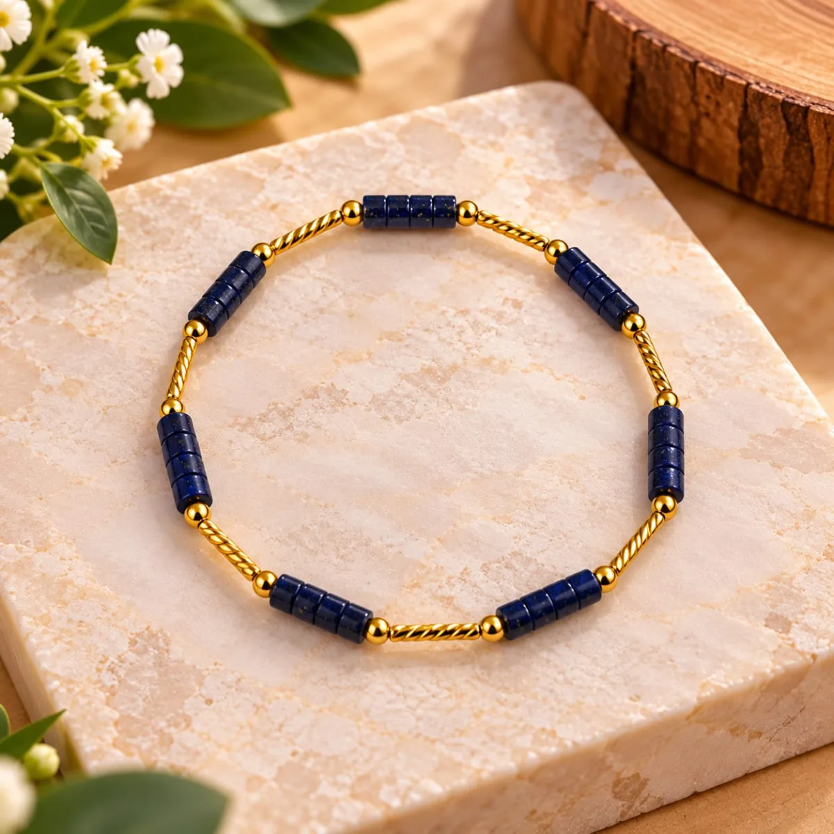 Pulsera de Lluvia de Estrella 4mm