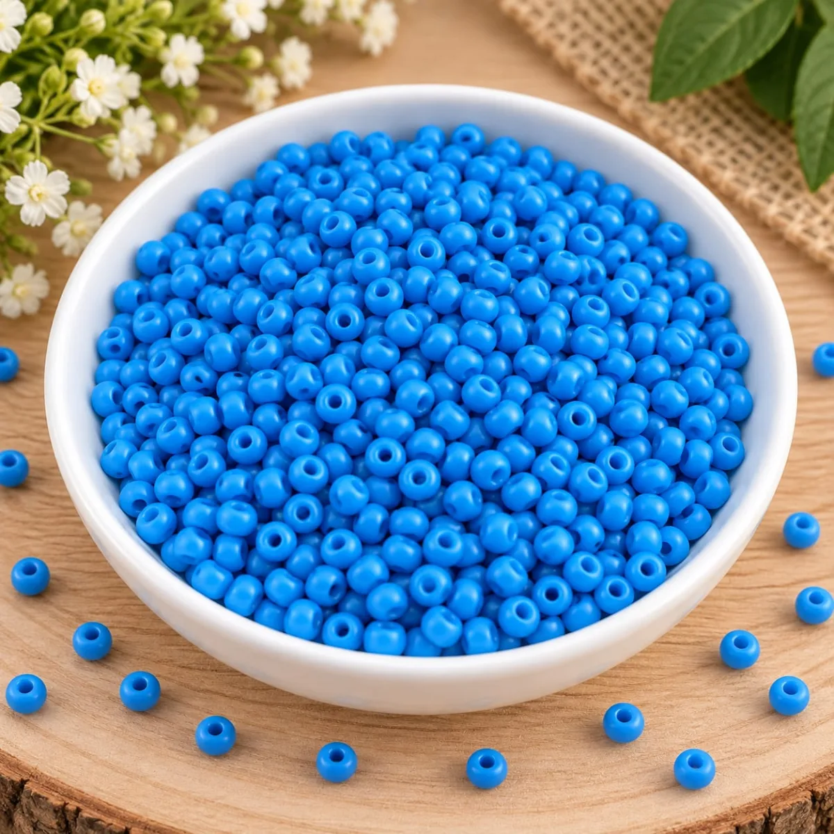 Mostacillón 4mm Azul