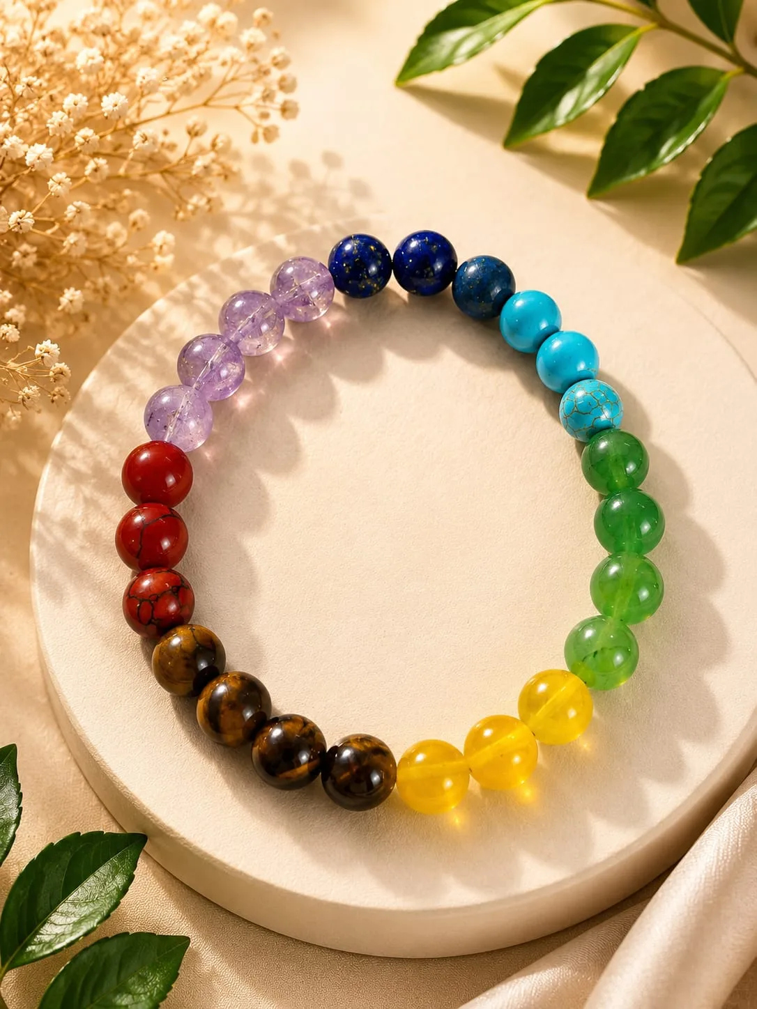 Pulsera de Hawlita Roja