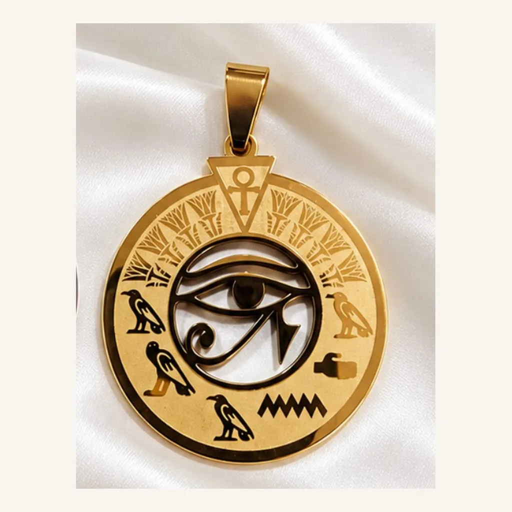 Dije de Acero Ojo de Horus