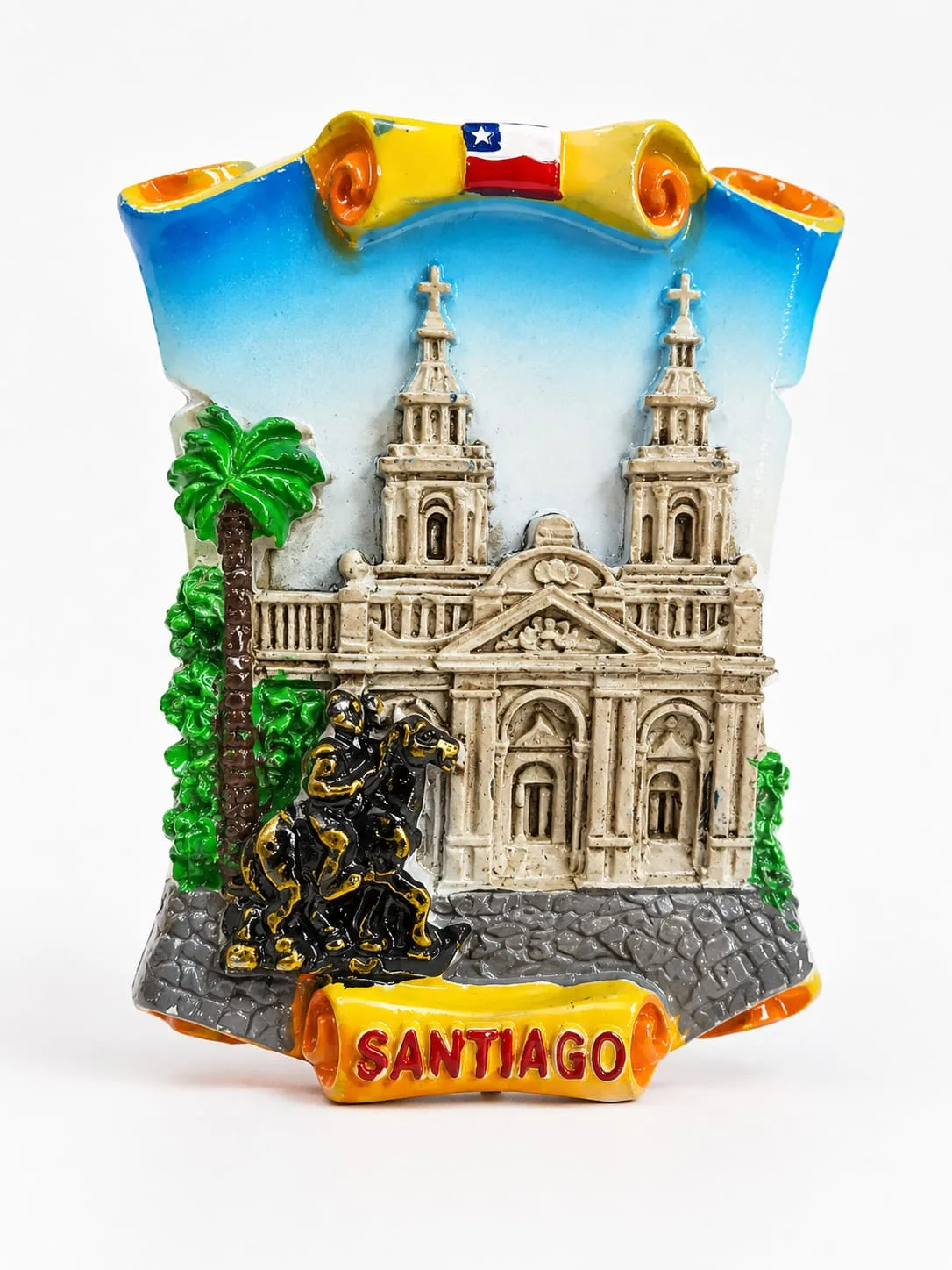Imán de Refrigerador Catedral de Santiago