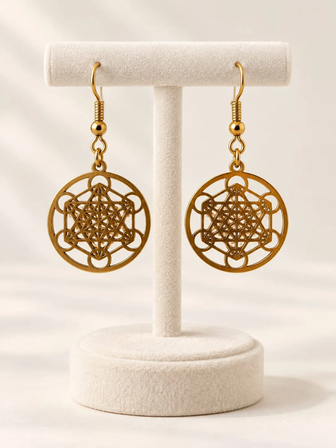 Aros de Acero Metatrón Dorado