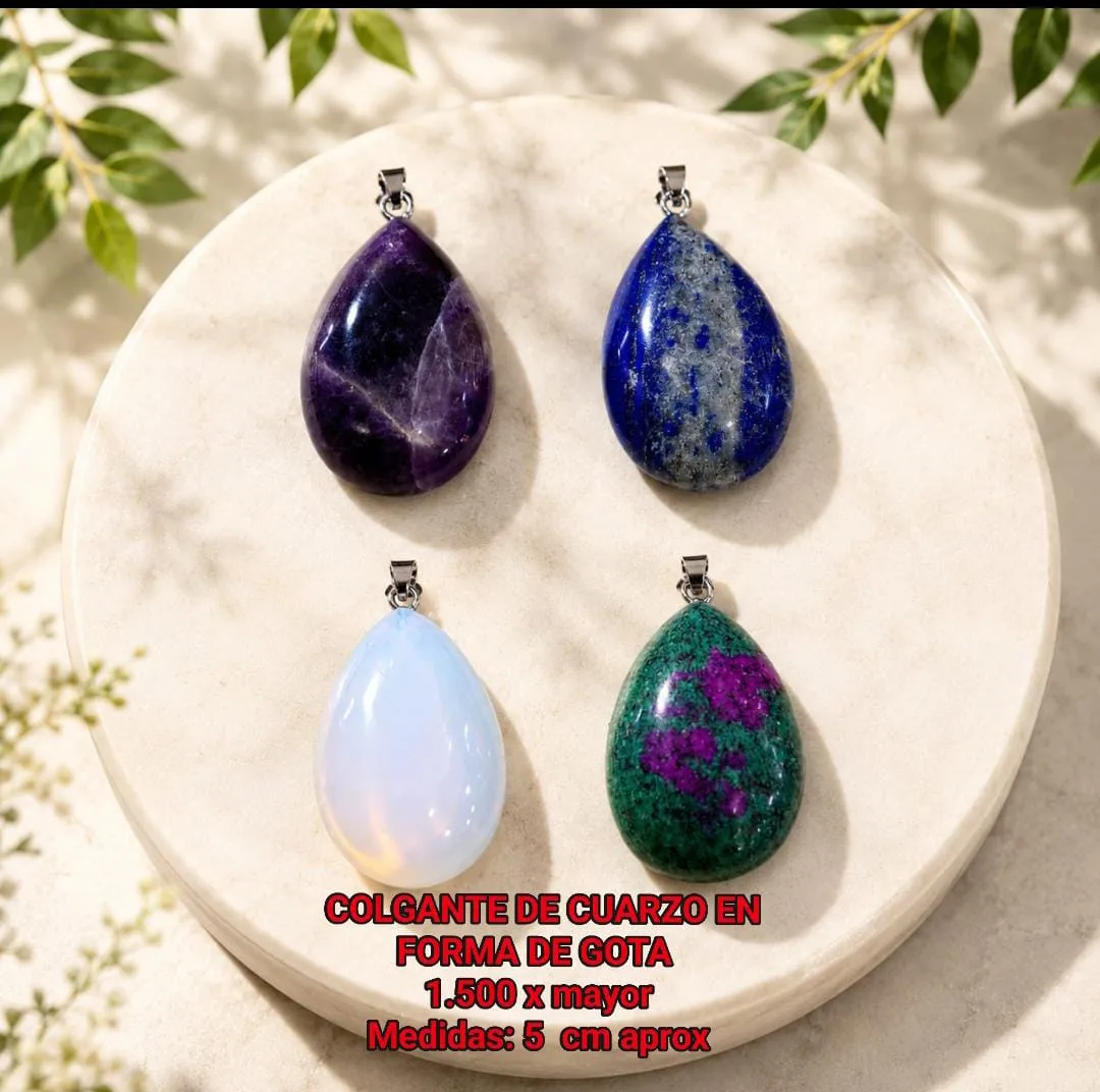 Colgantes en gota