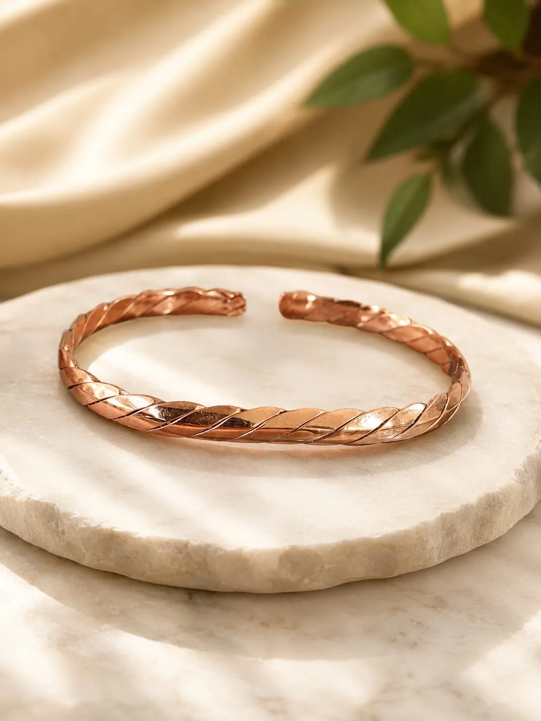 Pulsera de Cobre Ajustable