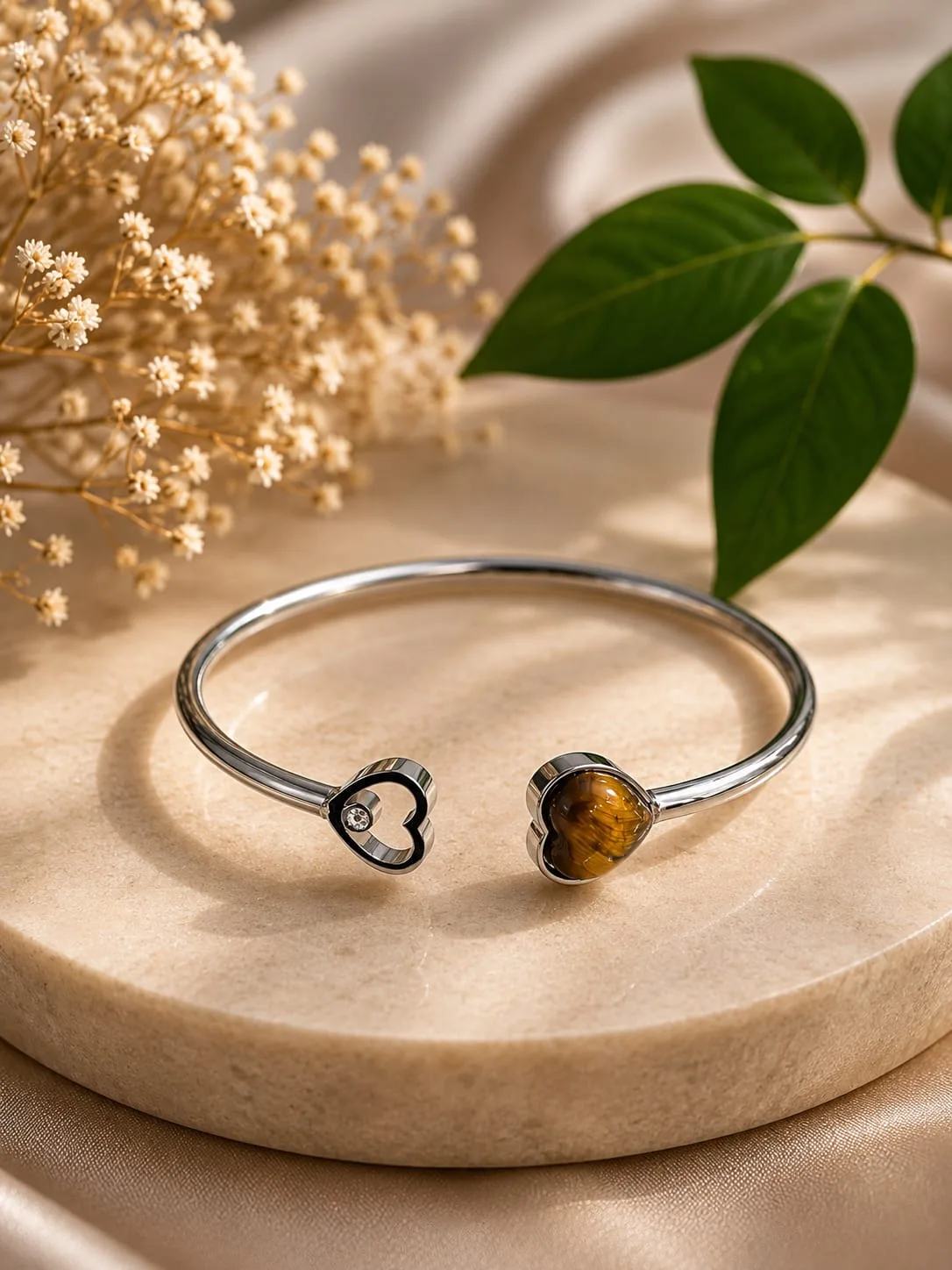 Pulsera de Acero con Cuarzo
