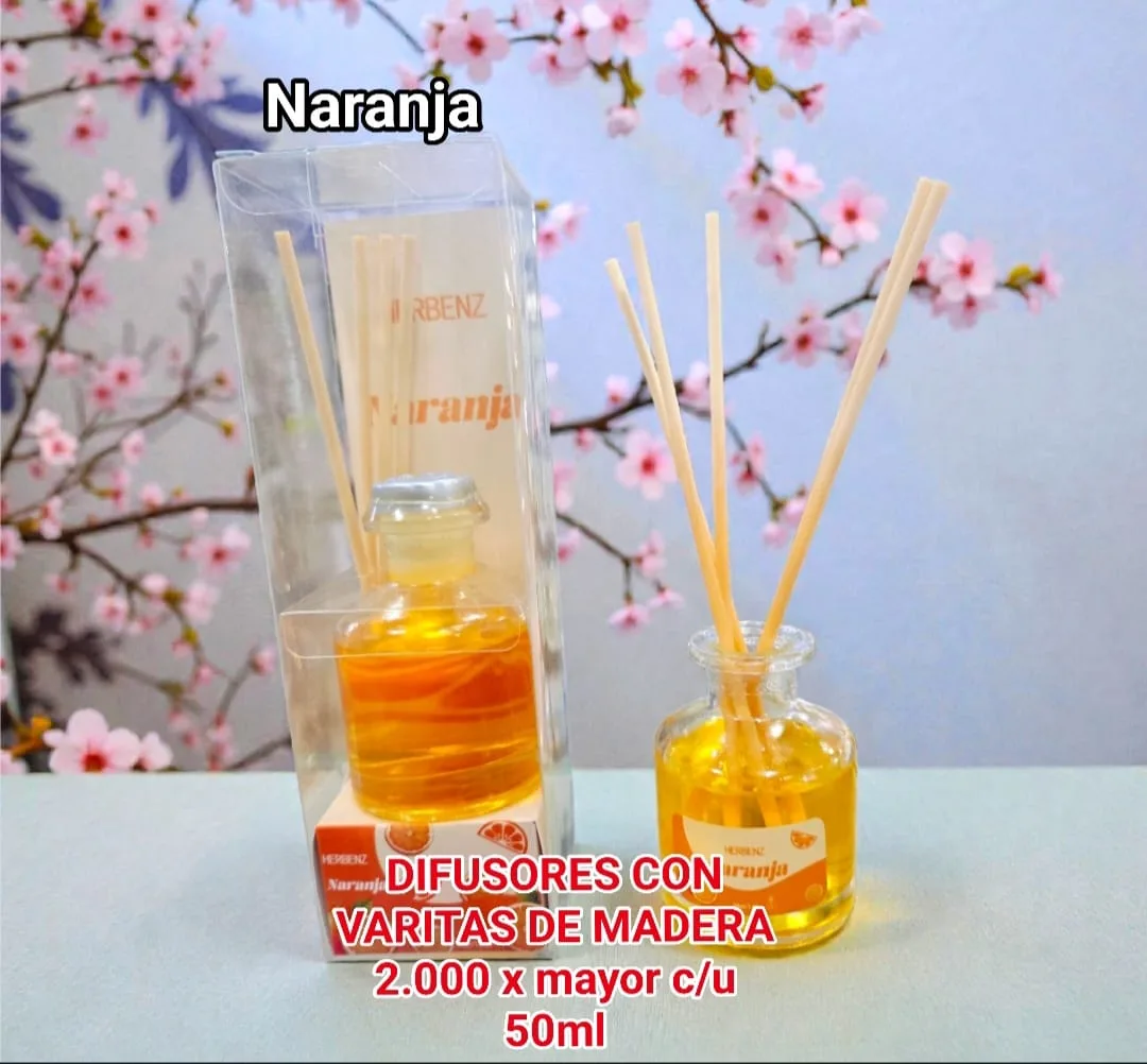 Difusor de Aroma Herbenz Naranja