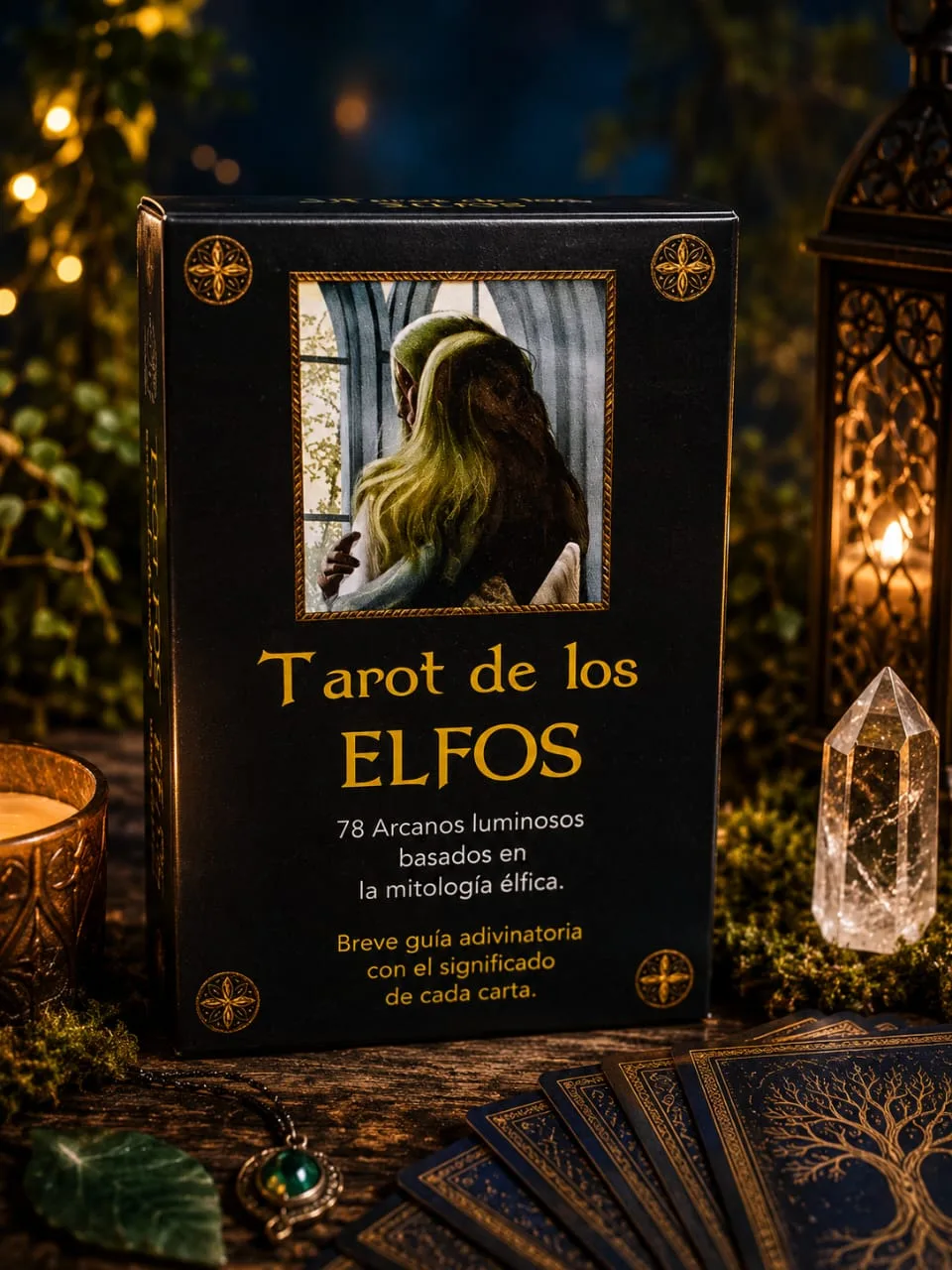 Tarot De Los Elfos 78 Arcanos Mitología Élfica Baraja Guía