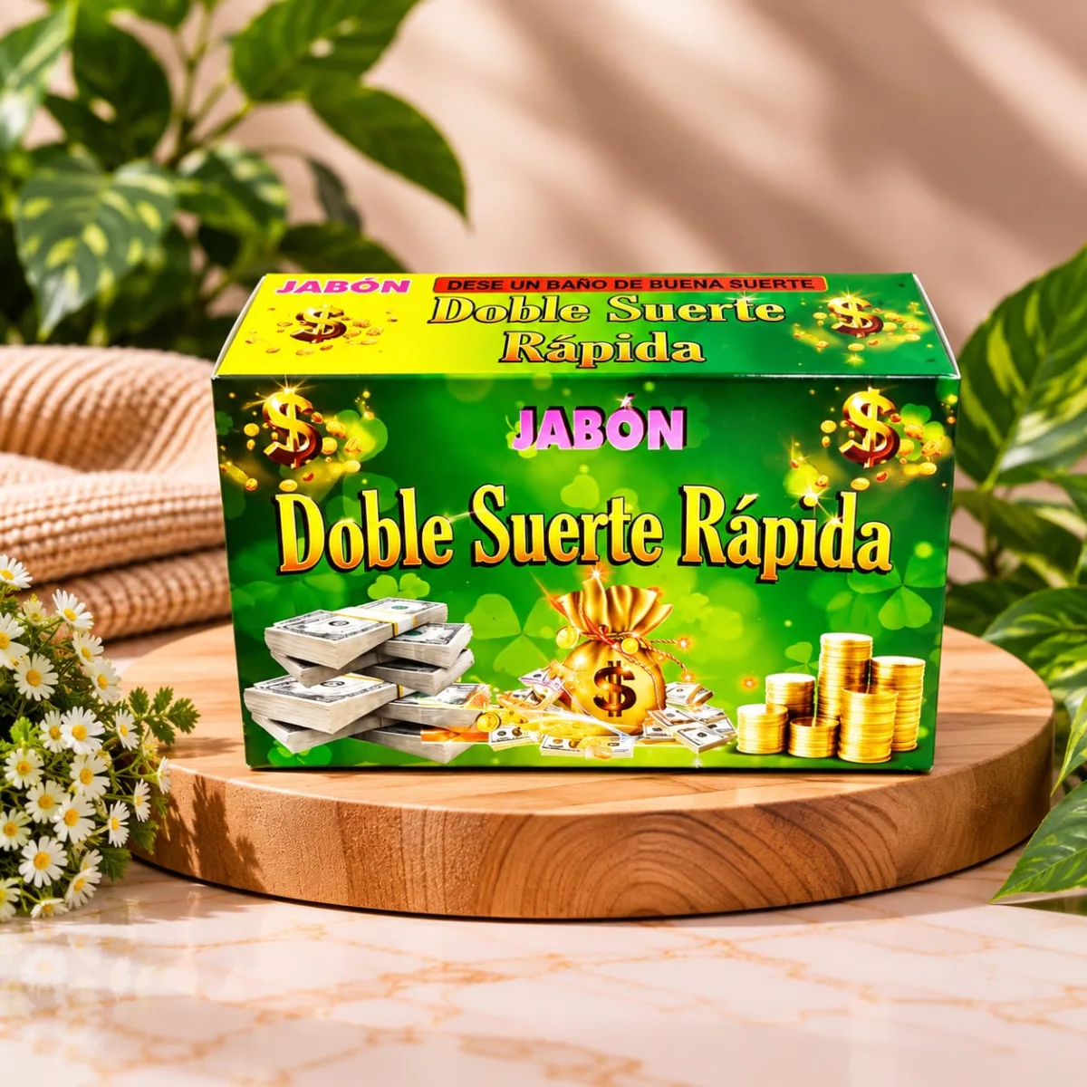 Jabón Esotérico Doble Suerte Rápida