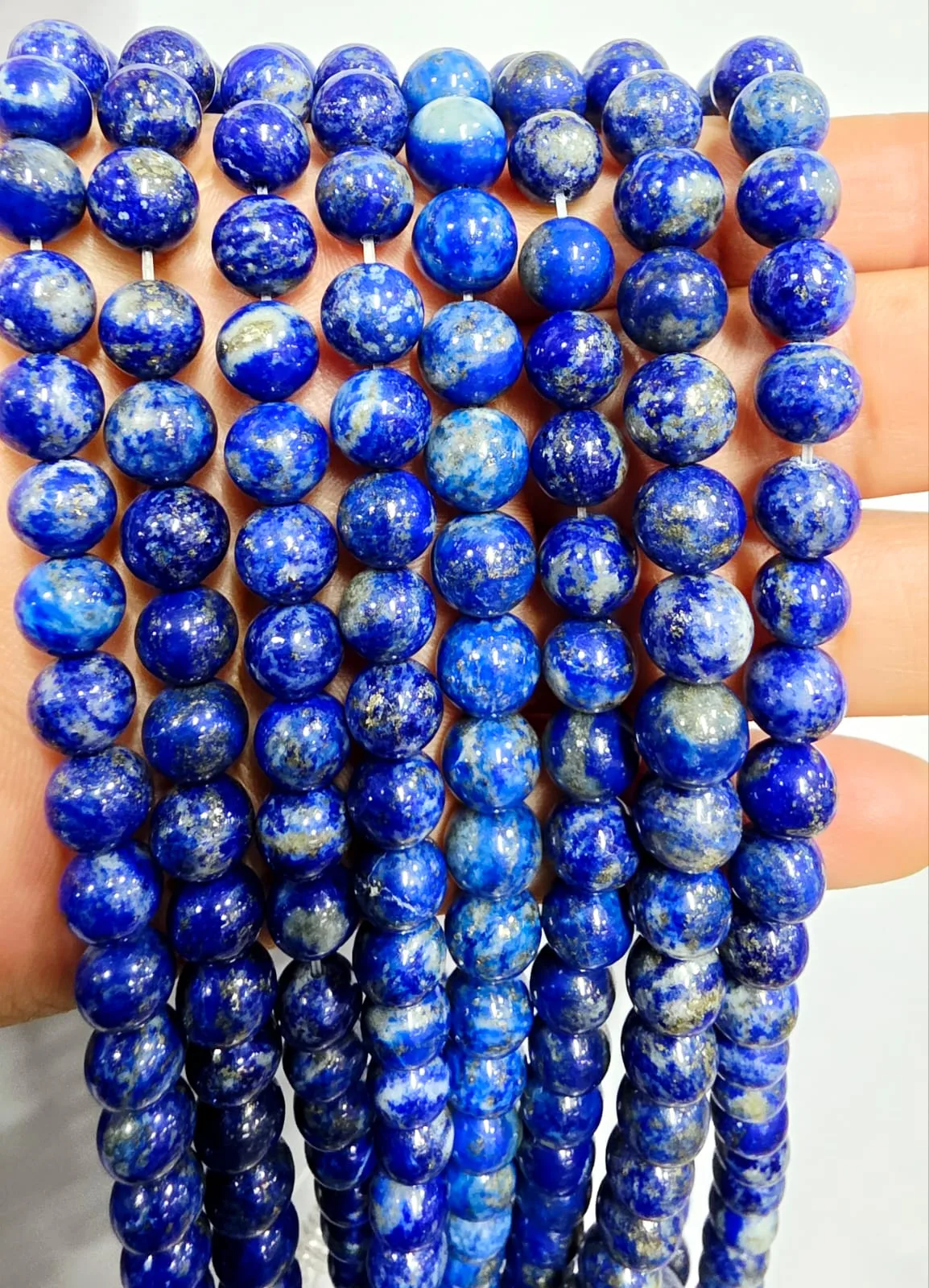 Tira de piedras de Lapislázuli N°6