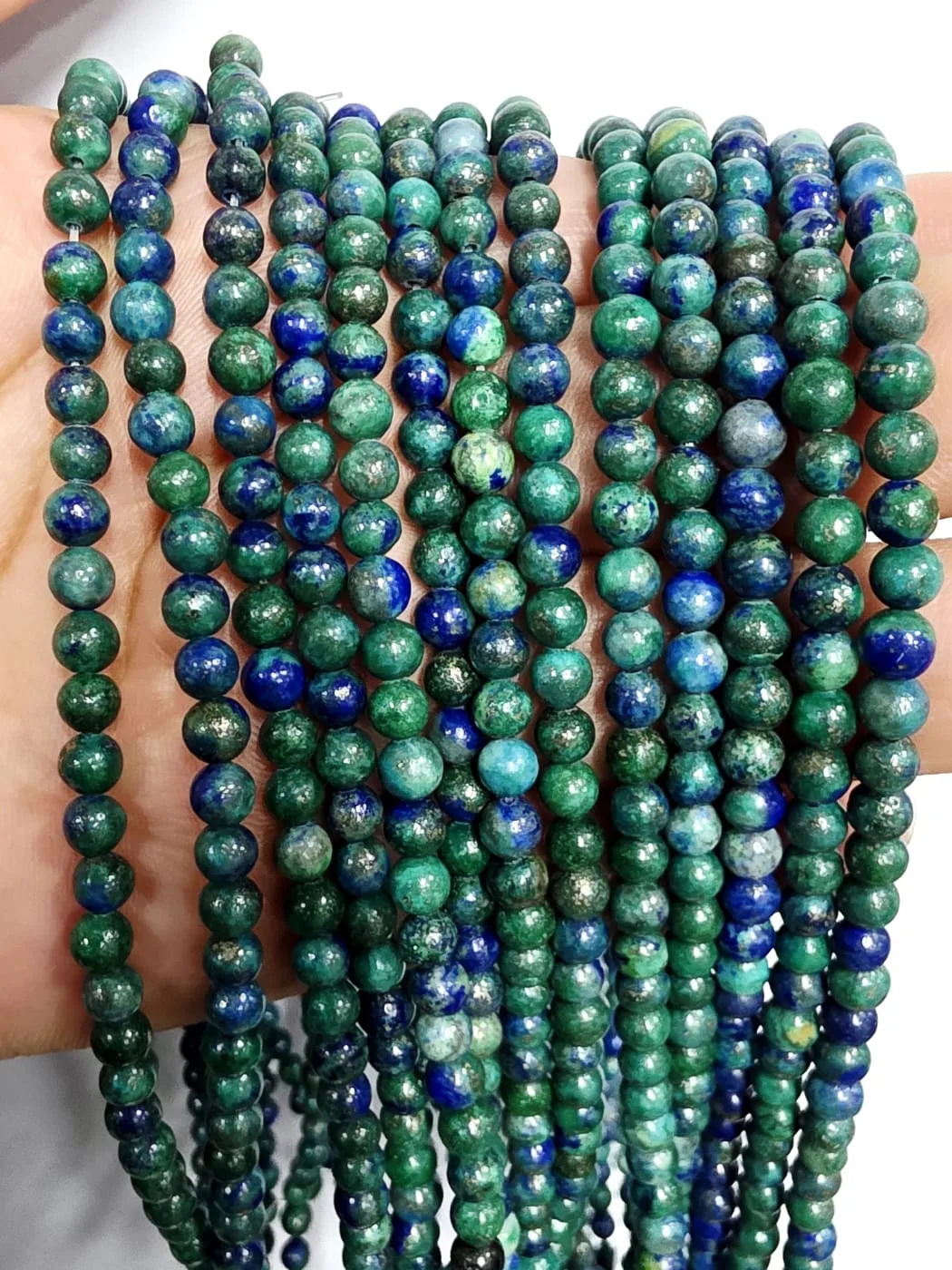 Tira de piedras de Azurita N°4