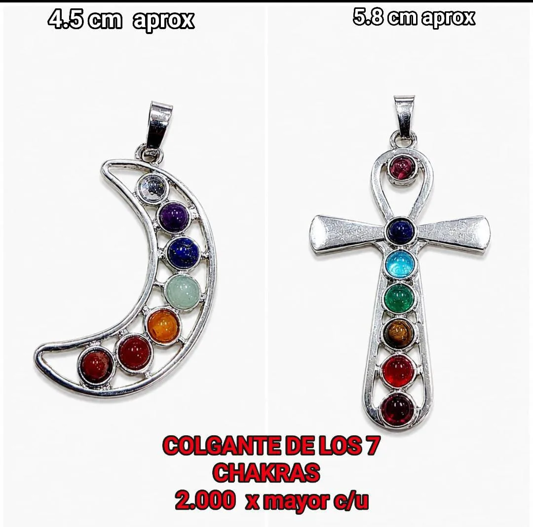 Colgantes 7 chakras