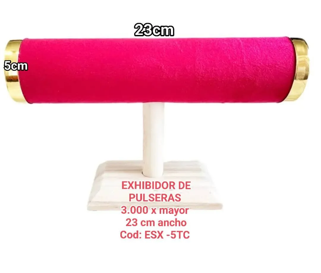 Exhibidor de Pulseras (Rojo)