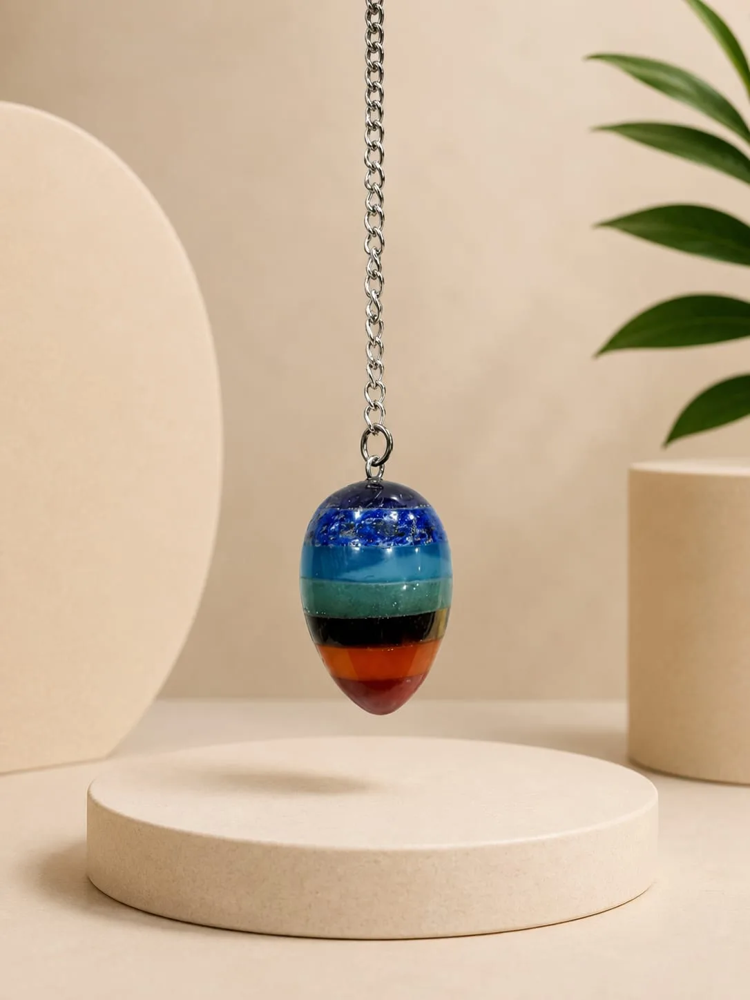 Péndulo 7 Chakras 2.5cm