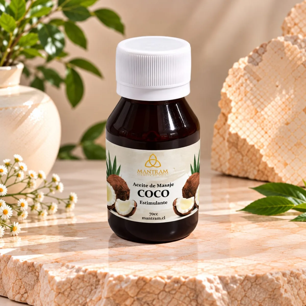Aceite de Masaje Coco 70 cc