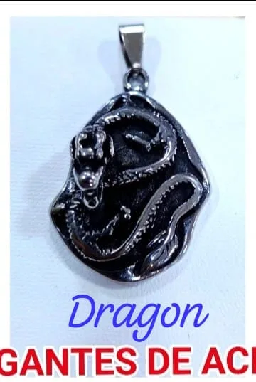 Colgante de Acero - Dragon