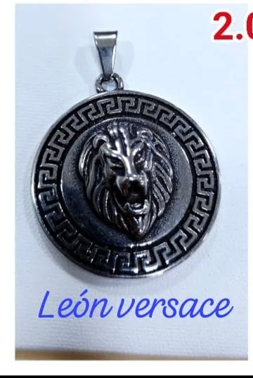 Colgante de Acero - Leon versace