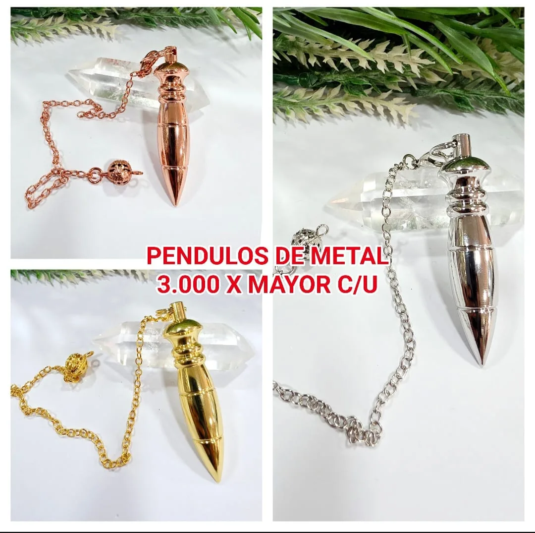 Pendulo de Metal - Bala/Cartucho