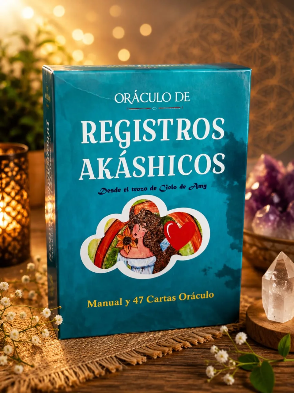 Oráculo De Registros Akáshicos Manual Y 47 Cartas Guía