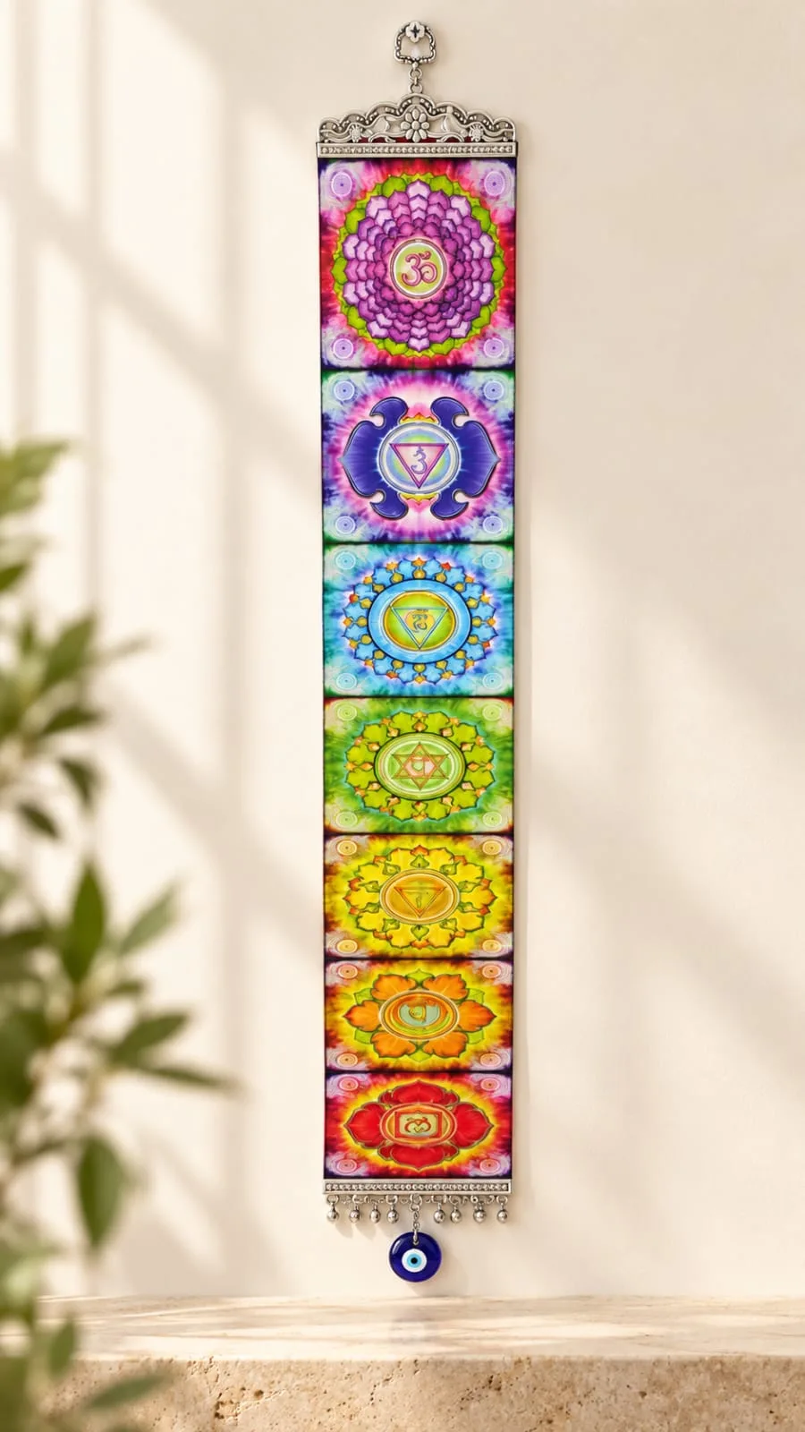 Colgante 7 Chakras de Tela