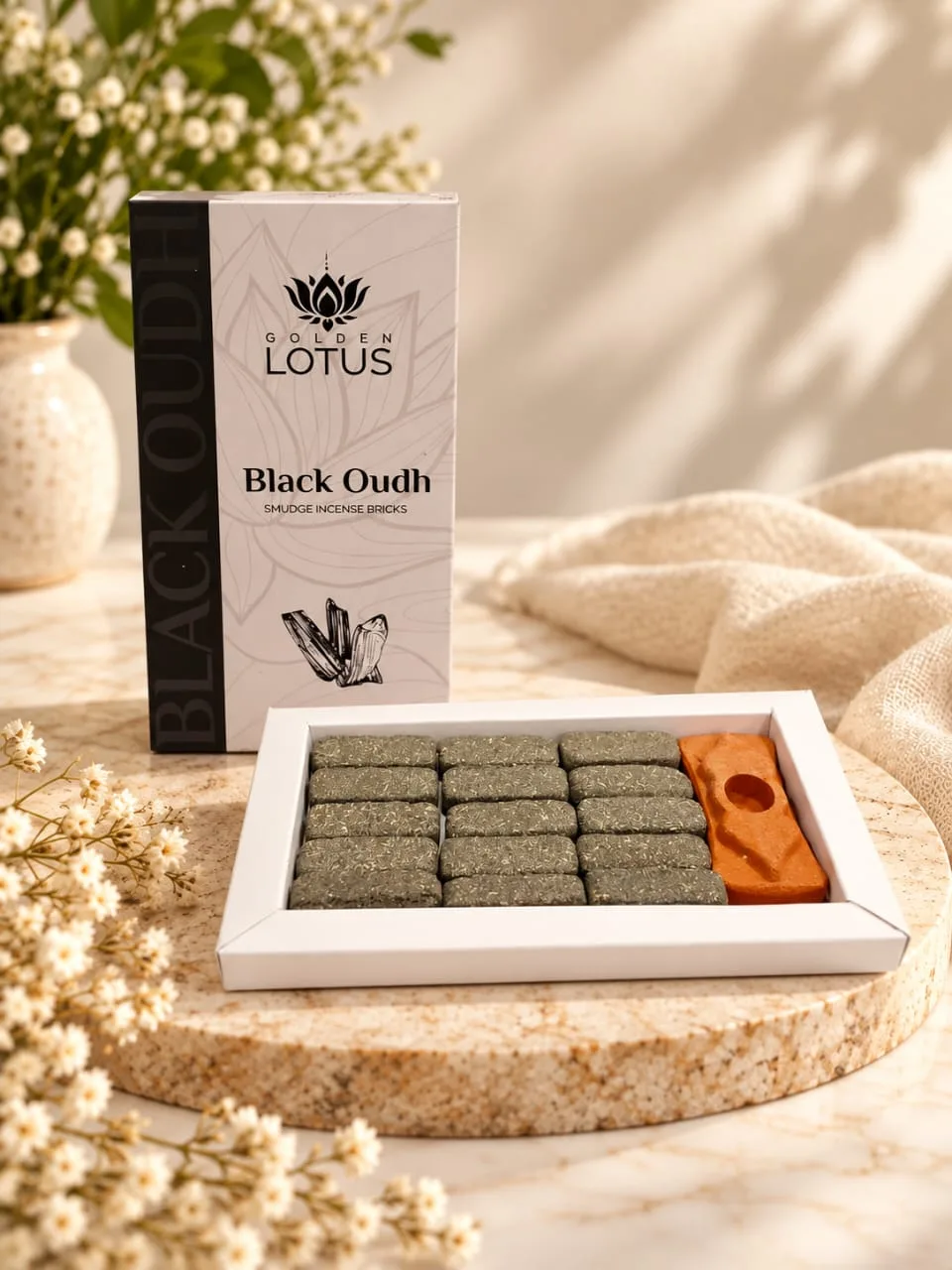 Incienso Lotus Black Oudh