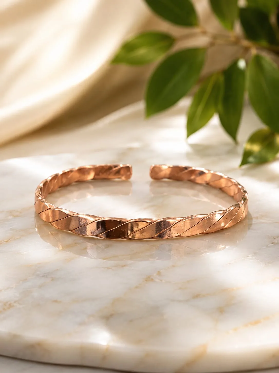 Pulsera de Cobre Ajustable
