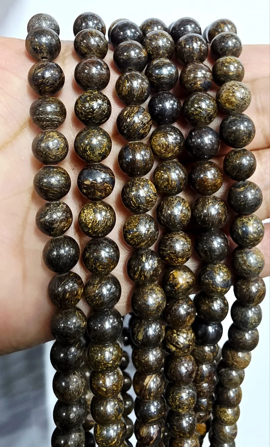 Tira de piedras de Broncita N°8