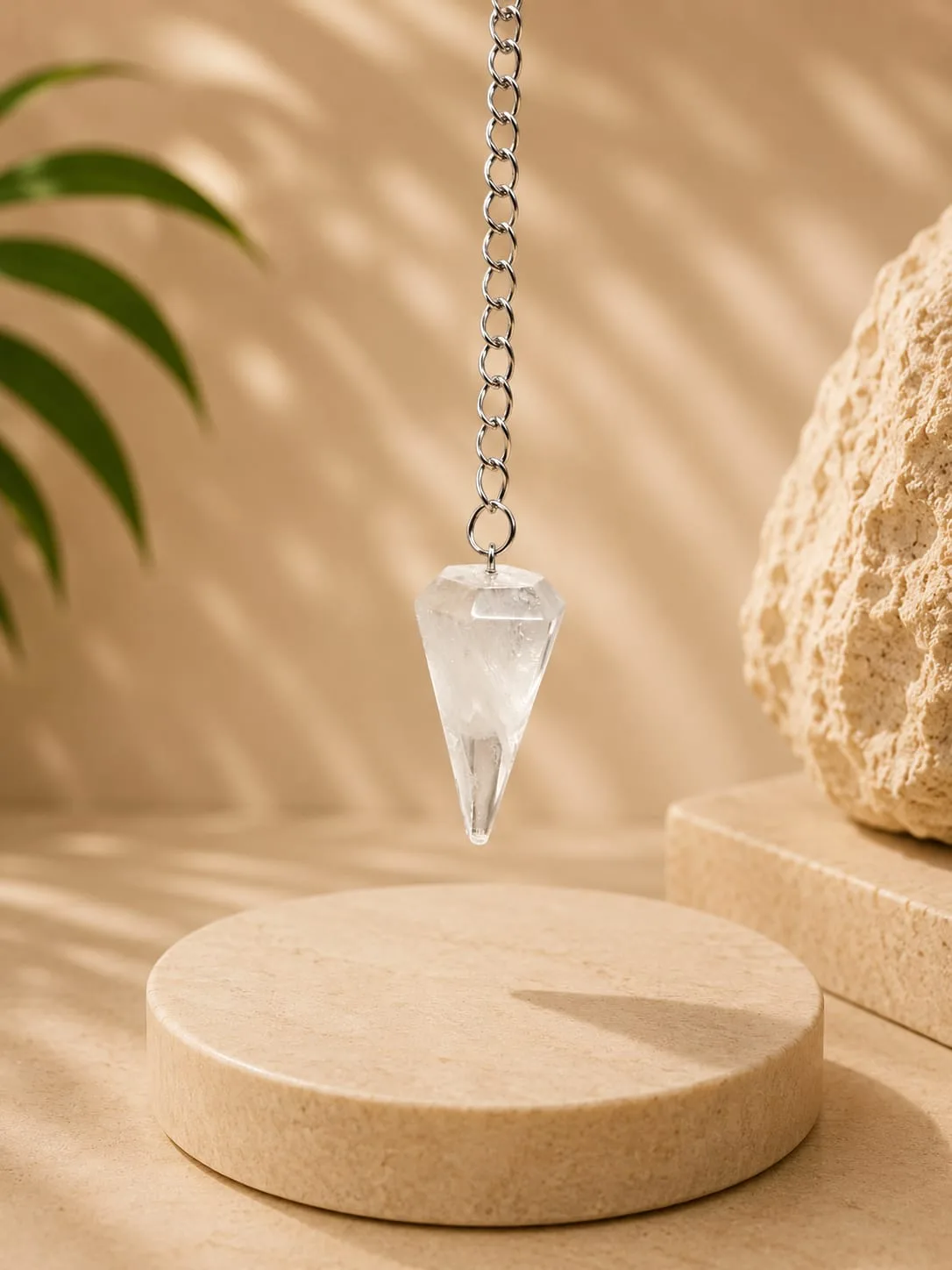 Péndulo Cuarzo Cristal