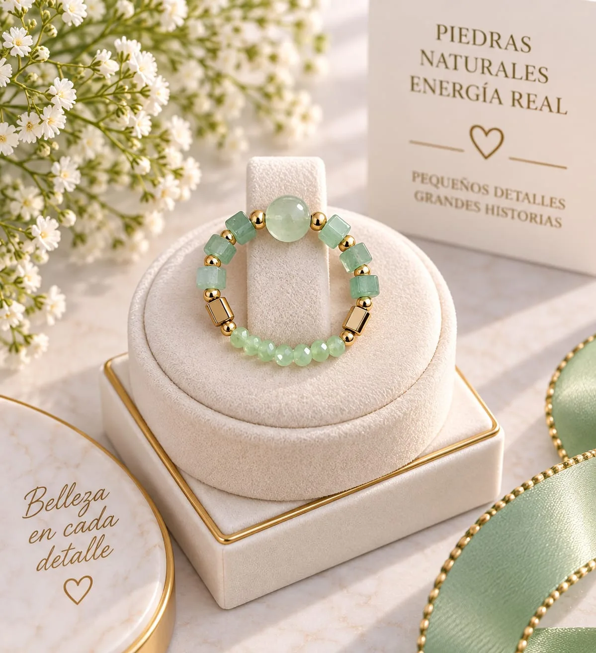 Anillo de Turquesa Celeste