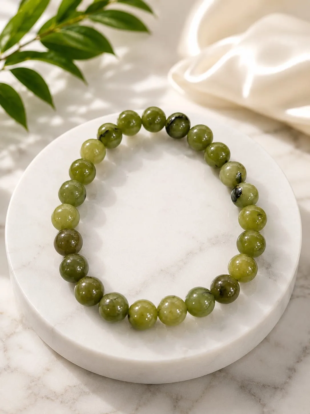 Pulsera de Jade Negrita
