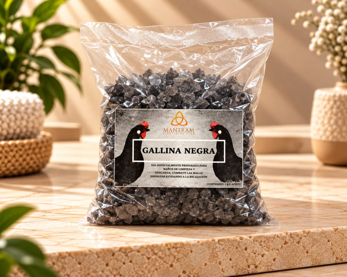Sal de Baño Gallina Negra (500 g)
